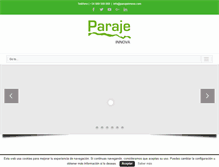 Tablet Screenshot of parajeinnova.com